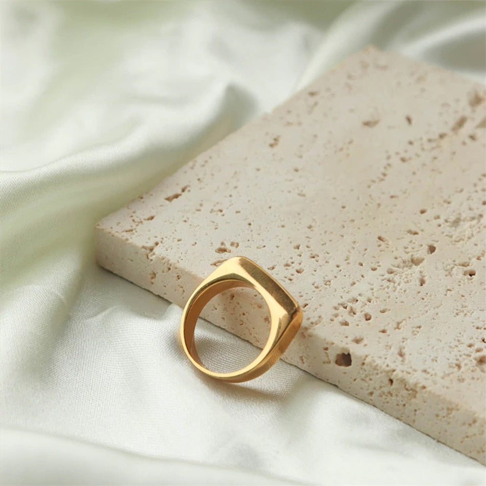 Aurora | 14k Gold Hip Hop Ring