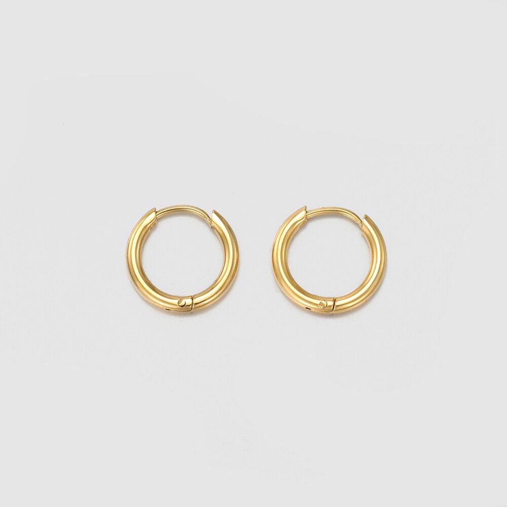 Aurora | 14k Gold Mini Hoops