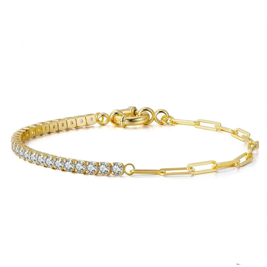 Euryphaessa | 14k Gold Gala Diamond Bracelet