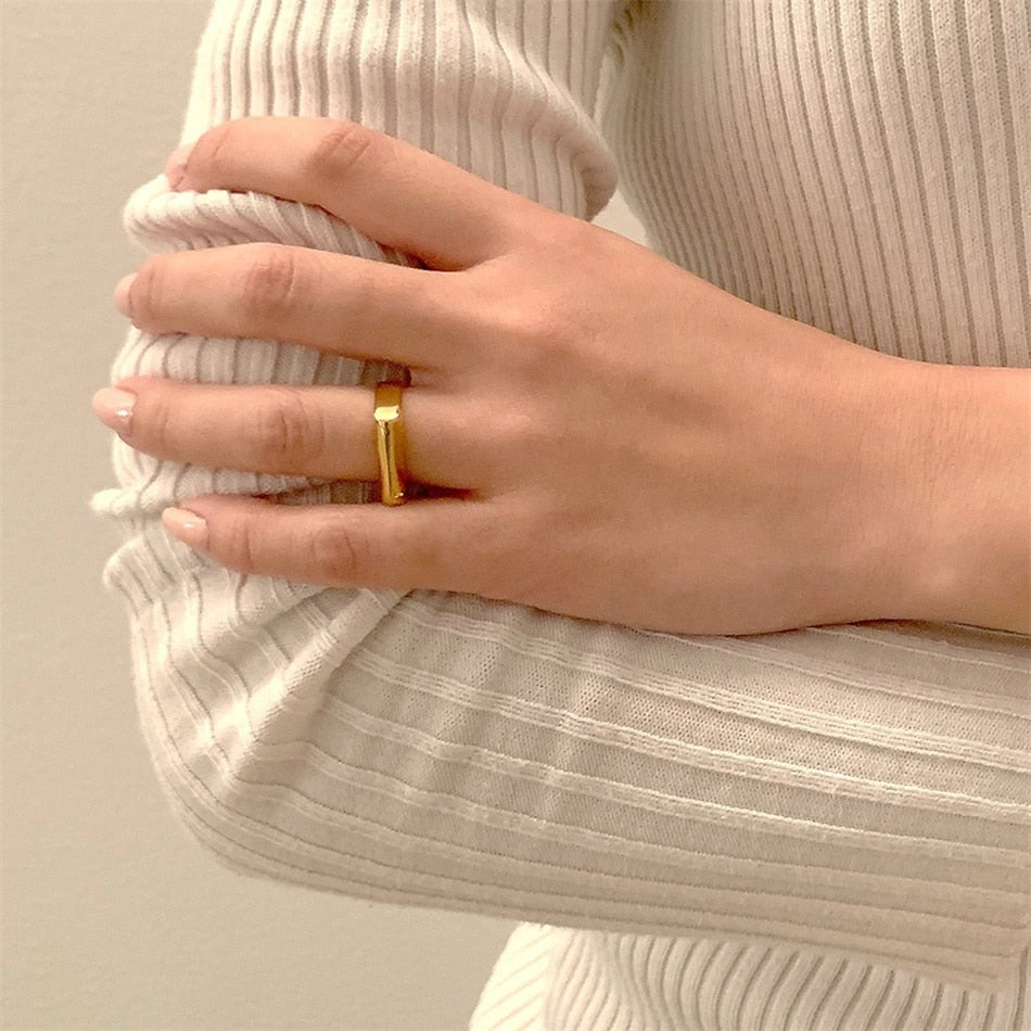 Aurora | 14k Gold Hip Hop Ring