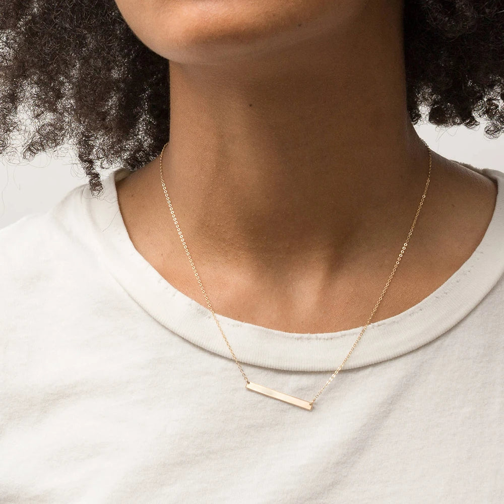 Aurora | 14k Gold Pendant Necklace