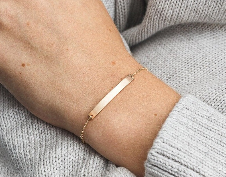 Aurora | 14k Gold Link Bracelet