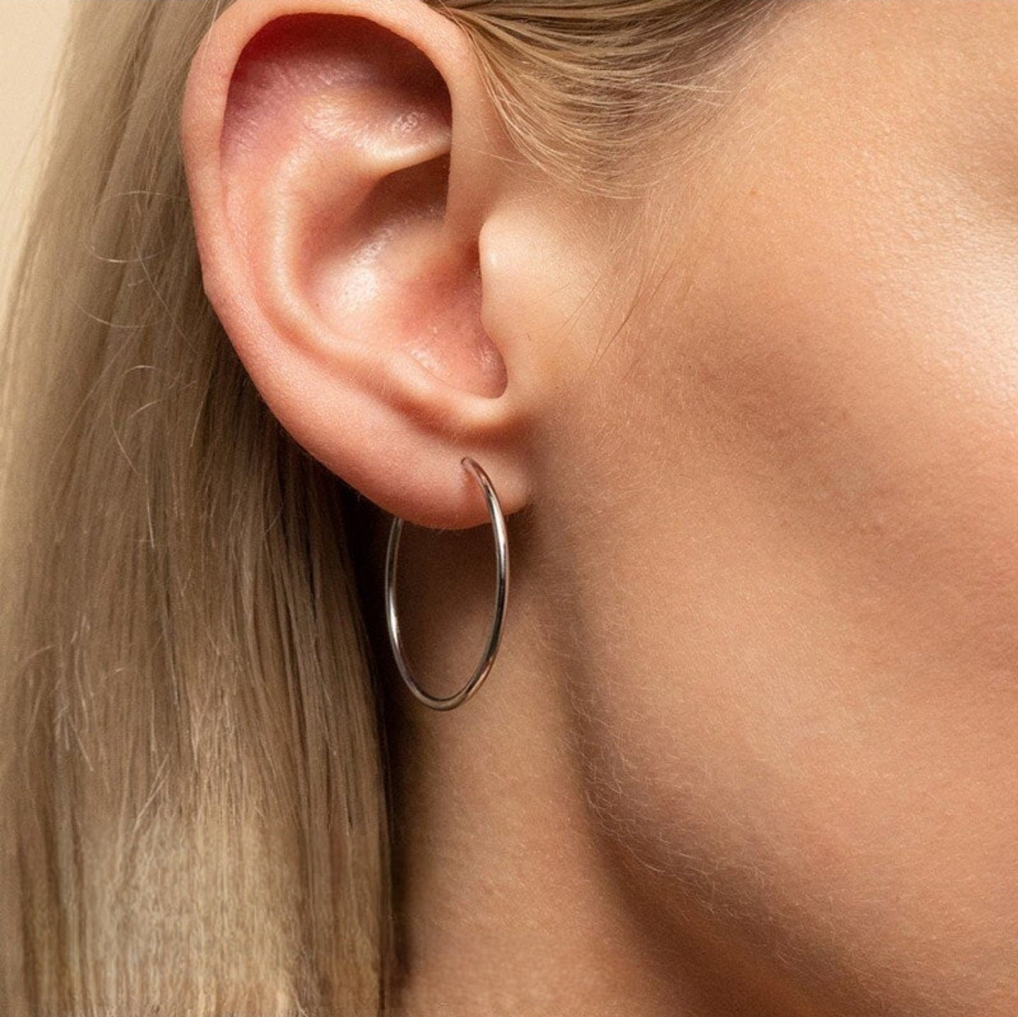 Aurora | 14k Gold Hip Hop Hoop Earrings