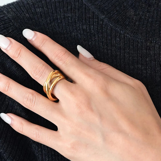 Aurora | 14k Gold Multi-Ring