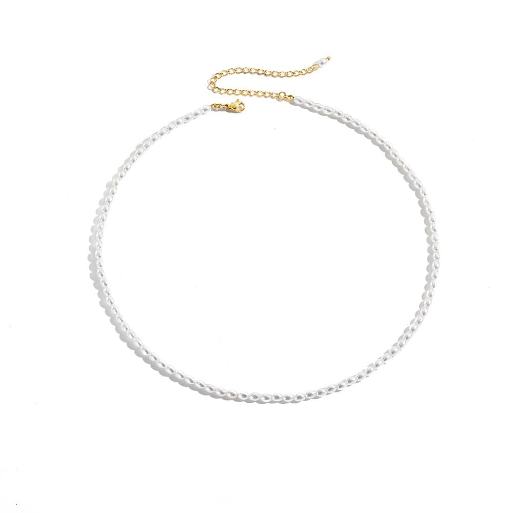 Akoya - Gai | 14k Gold Baroque Pearl Choker