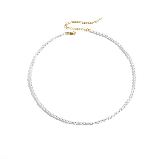 Akoya - Gai | 14k Gold Baroque Pearl Choker