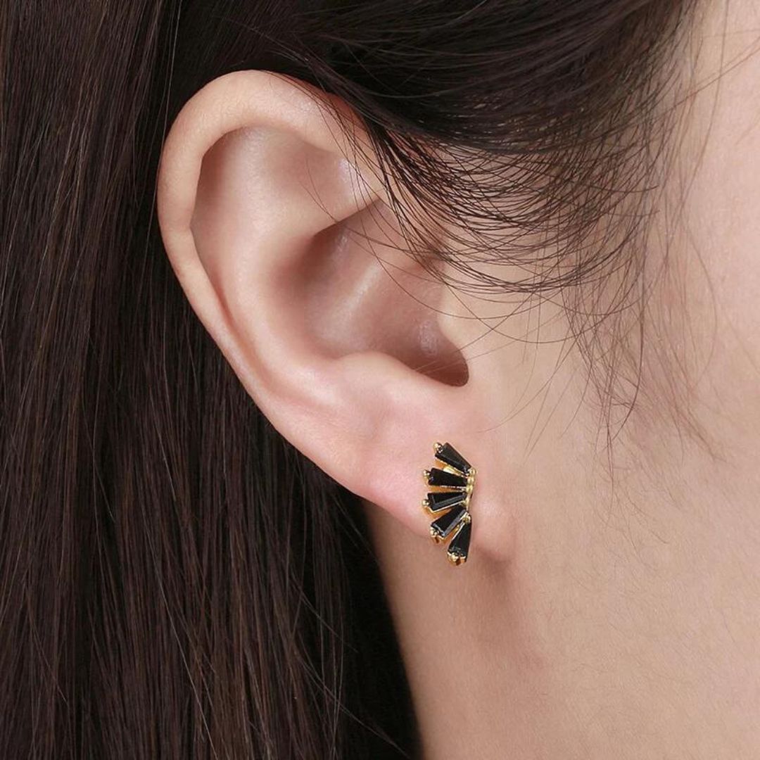 Euryphaessa | 14k Gold Cleopatra Stud Earrings