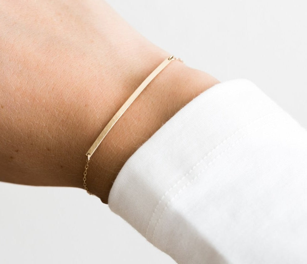 Aurora | 14k Gold Link Bracelet