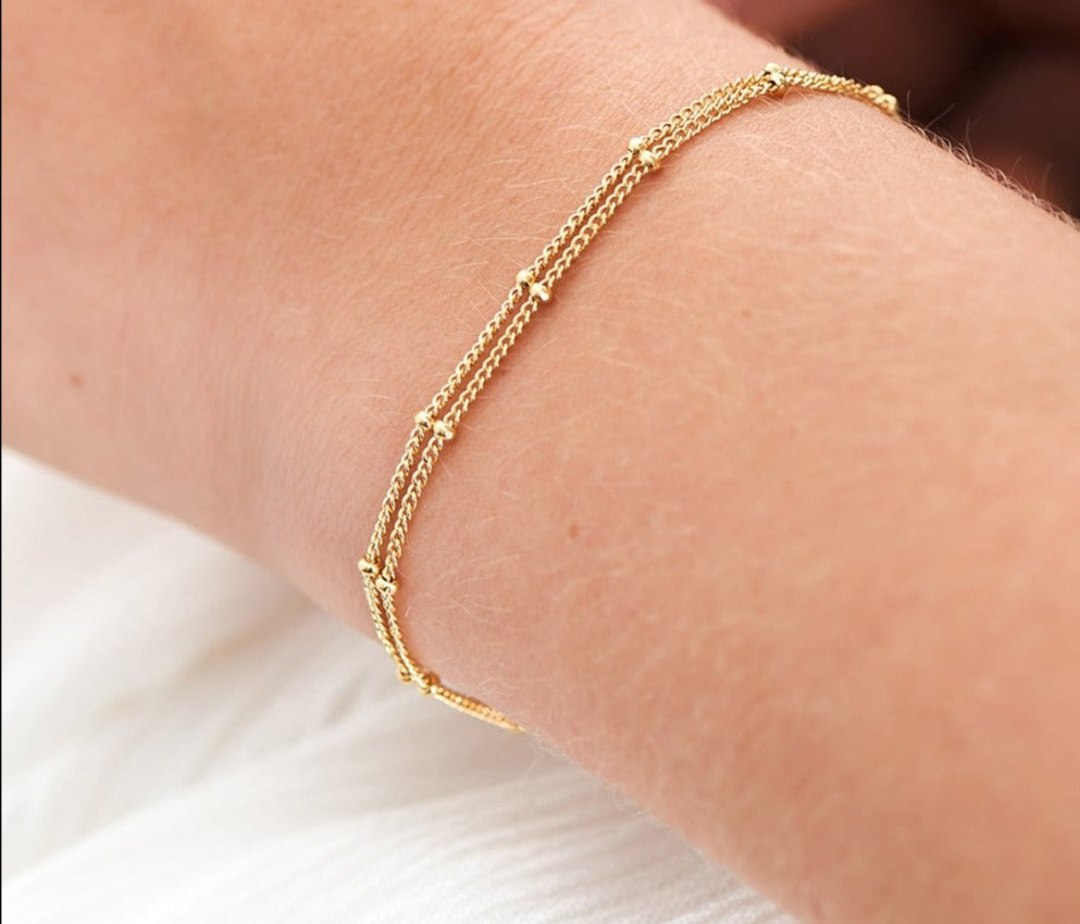 Theia | 14k Gold Layered Bracelet